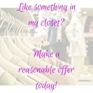 Make a reasonable offer!